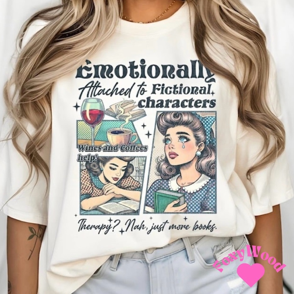 Graphic Tee with Retro Comic Design